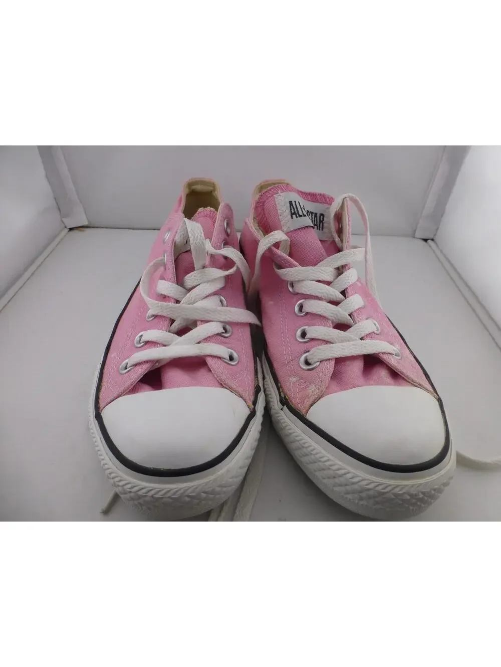 Converse All Star Low Top Sneakers Women's US 8 Pink Canvas M9007 Casual ShoesM3 - Picture 2 of 12